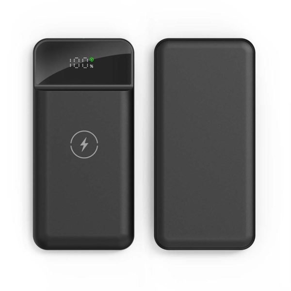 Üzümlü 10.000 Mah Siyah Wireless Powerbank 233001