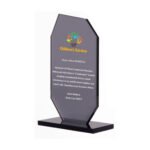 Oskay Siyah Kristal Plaket 486401