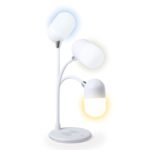 Borçka Bluetooth Hoparlör Ve Wireless Sarj Masa Lambası 249419 - Görsel 2
