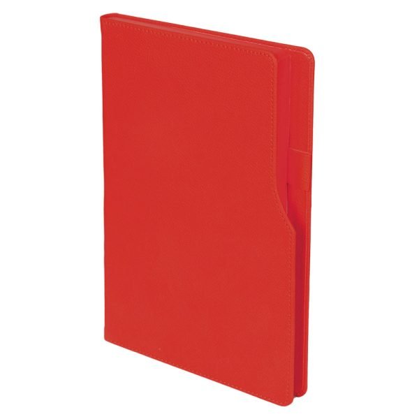 Bahçelievler Kırmızı Tarihsiz Defter (14,5x21 cm) 303004