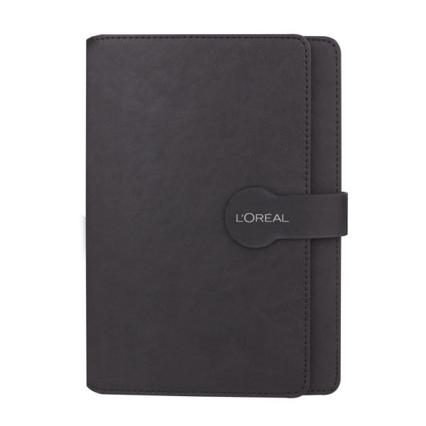 Saray Siyah Geçme Kapak Defter 304901