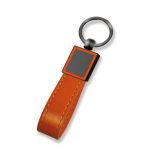 Beyseki Turuncu Metal - Deri Anahtarlık 475216