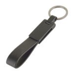 Düzova Siyah Metal - Deri Anahtarlık 475401