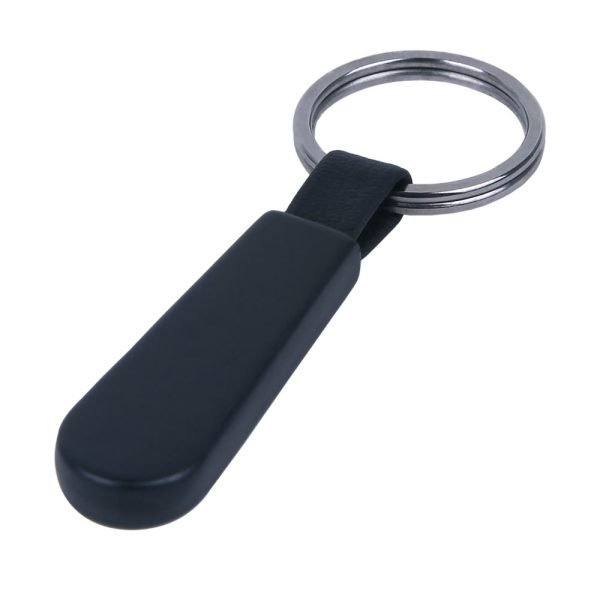 Eğriçam Siyah Metal - Deri Anahtarlık 475601