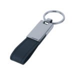 Kazova Siyah Metal - Deri Anahtarlık 475801