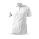 Açelya Beyaz L Polo Yaka T-Shirt 488902-L