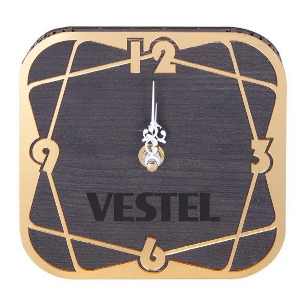 Varda123 Ahşap Masaüstü Saat (145x145 mm) 502619