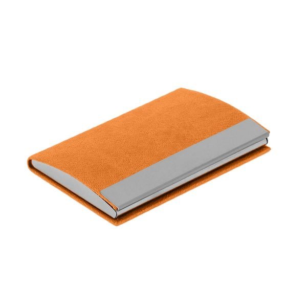 Nazende Turuncu Deri Kartvizitlik 904316