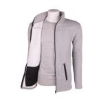 Gürtepe Fermuarlı Gri M Sweatshirt 923022-M - Görsel 2