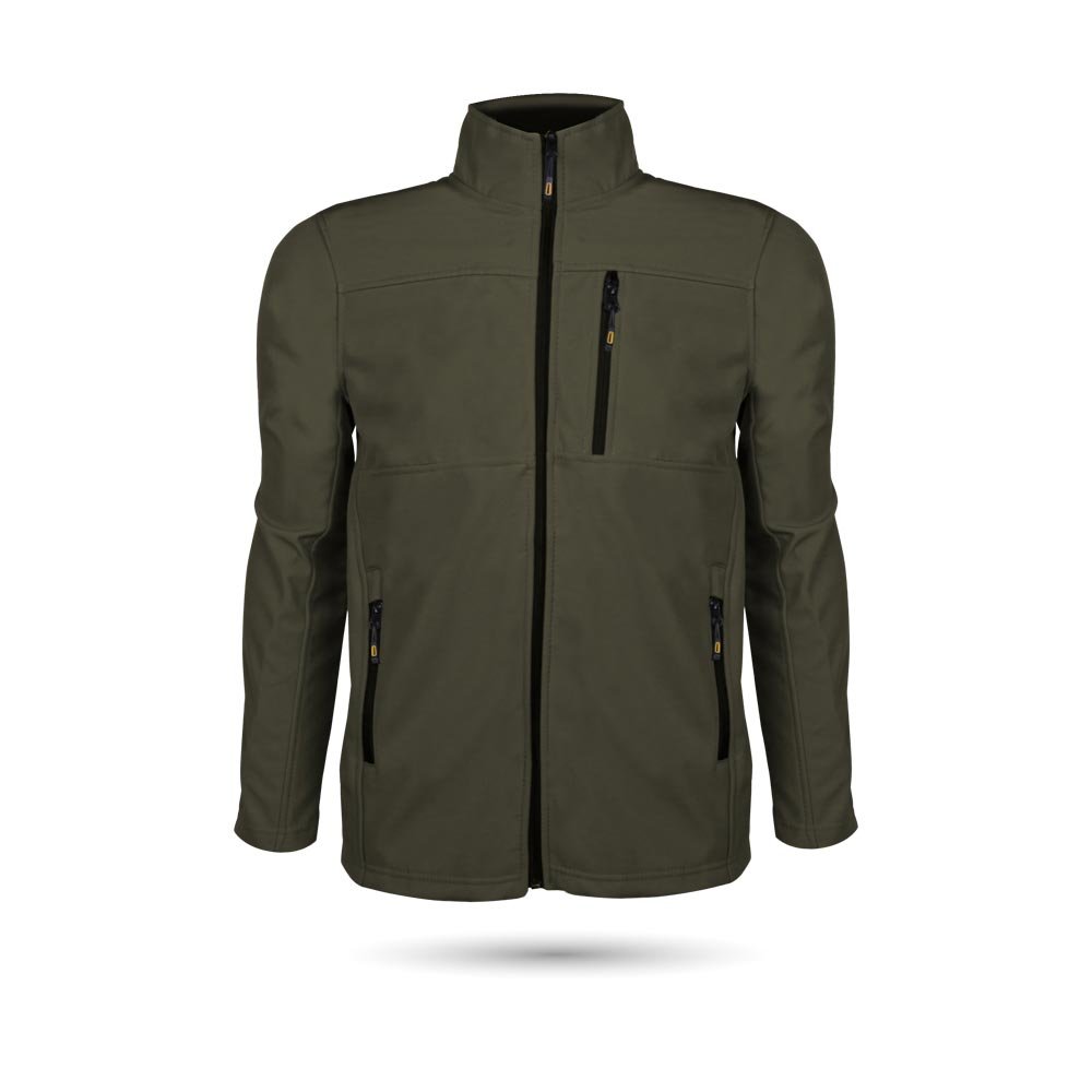 943412-2XL Davraz Softshell Koyu Yeşil 2XL Mont 943412-2XL - Görsel 1