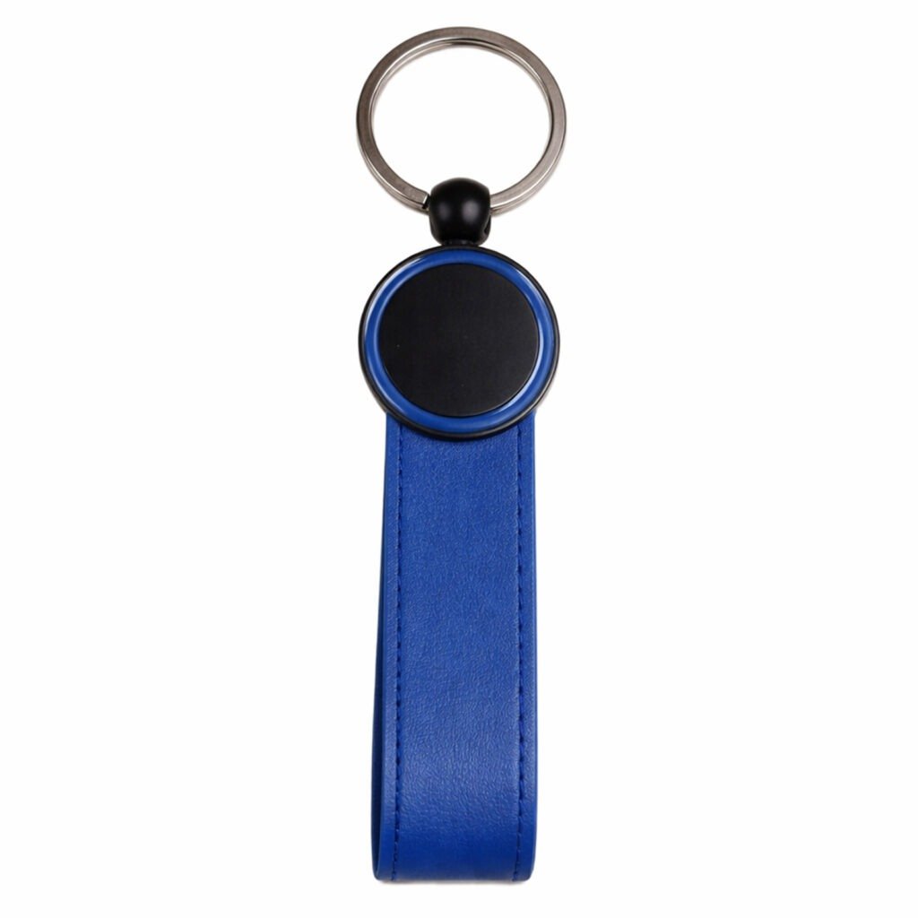 Ayder Lacivert Metal-Deri Anahtarlık 476505