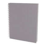 Seğmenler Gri Kareli Tarihsiz Defter (19x25 cm) 307822