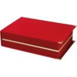 Kaşmir(Büyük Boy) Kırmızı Kadife Plaket Kutusu (16x28) 8792041 - Görsel 2