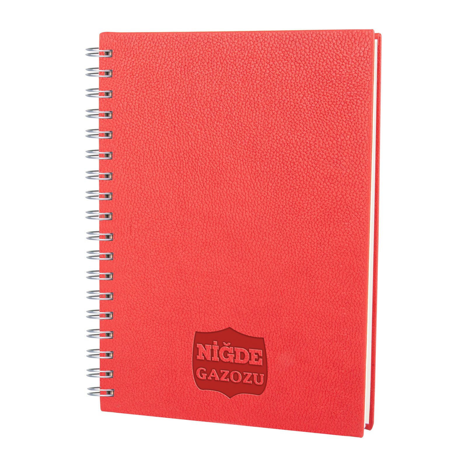 Yeni Nesil tedarikçi ürün fotoğrafı Altındağ Kırmızı Kareli Tarihsiz Defter (17x24 cm) 306804 - Görsel 1