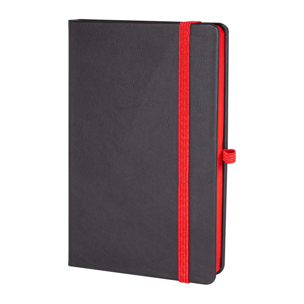 Tunalı Kırmızı Tarihsiz Defter (13x21 cm) 301604