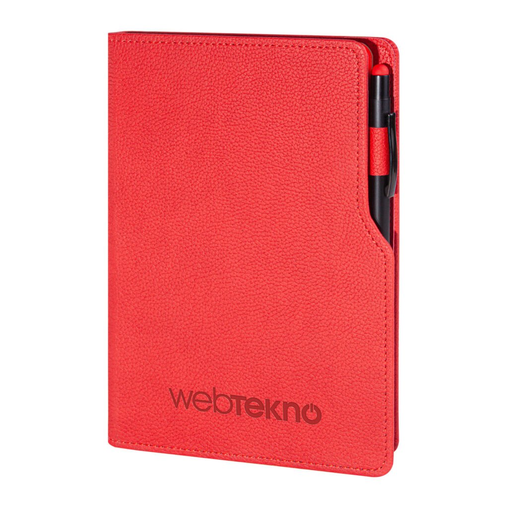 Bahçelievler Kırmızı Tarihsiz Defter (14,5x21 cm) 303004