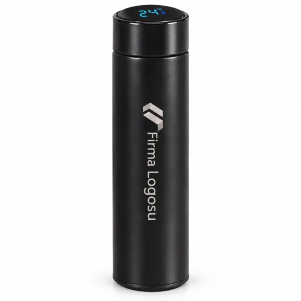 Lazer Logo Baskılı Dereceli Çelik Termos 500 ml — 10, 20 veya 50 Adet